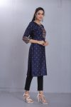 TRENDING RAYON FOIL PRINTED KURTI PARTY WEAR WHOLESALE PRICE ETHNIC GARMENT (3)