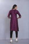TRENDING RAYON FOIL PRINTED KURTI PARTY WEAR WHOLESALE PRICE ETHNIC GARMENT (5)