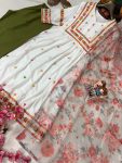TRENDING RAYON THREAD EMBROIDERY WORK NAYRA CUT TOP BOTTOM WITH DUPATTA PARTY WEAR WHOLESALE PRICE ETHNIC GARMENT (3)