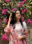 TRENDING RAYON THREAD EMBROIDERY WORK NAYRA CUT TOP  BOTTOM WITH DUPATTA WHITE
