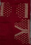 TRENDING SOFT BANARASI CRUSH EMBROIDERY SEQUENCE LACE BORDER WORK SAREE WITH UNSTITCHED BLOUSE PARTY WEAR WHOLESALE PRICE ETHNIC GARMENT (4)