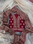 TRENDING SOFT BANARASI CRUSH EMBROIDERY SEQUENCE LACE BORDER WORK SAREE WITH UNSTITCHED BLOUSE PARTY WEAR WHOLESALE PRICE ETHNIC GARMENT (4)