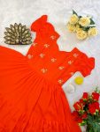 TRENDING SOFT COTTON HAND PEARL WORK ONE PIECE PARTY WEAR WHOLESALE PRICE ETHNIC GARMENT (3)