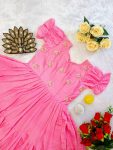 TRENDING SOFT COTTON HAND PEARL WORK ONE PIECE PARTY WEAR WHOLESALE PRICE ETHNIC GARMENT (5)