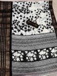 TRENDING SOFT DOLA SILK JACQUARD WEAVING BORDER AND KALAMKARI PRINTED SAREE WITH UNSTITCHED BLOUSE PARTY WEAR WHOLESALE PRICE ETHNIC GARMENT (3)