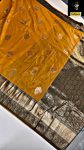 TRENDING SOFT SILK ZARI WEAVING WORK SAREE WITH UNSTITCHED BLOUSE PARTY WEAR WHOLESALE PRICE ETHNIC GARMENT (8)
