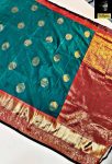 TRENDING SOFT SILK ZARI WEAVING WORK SAREE WITH UNSTITCHED BLOUSE PARTY WEAR WHOLESALE PRICE ETHNIC GARMENT (9)