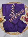 TRENDING VICHITRA SILK EMBROIDERY SEQUENCE WORK TOP BOTTOM WITH DUPATAT PARTY WEAR WHOLESALE PRICE ETHNIC GARMENT (3)