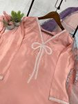 1FANCY FRENCH CREPE BEADS WORK TOP PATIYALA WITH DUPATTA FESTIVE WEAR WHOLESALE PRICE ETHNIC GARMENT (31)