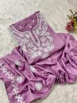 1FANCY PURE RAYON COTTON CHIKAKARI EMBROIDERY WORK KURTI PALAZZO SET OFFICE WERA WHOLESALE PRICE ETHNIC GARMENT (19)