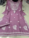 1FANCY PURE RAYON COTTON CHIKAKARI EMBROIDERY WORK KURTI PALAZZO SET OFFICE WERA WHOLESALE PRICE ETHNIC GARMENT (19)