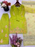 1FASHIONABLE CREPE SILK EMBROIDERY SEQUENCE WORK TOP PALAZZO WITH DUPATTA FESTIVE WEAR WHOLESALE PRICE ETHNIC GARMENT (12)