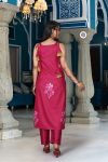 2FANCY FRENCH CREPE PRINTED TOP BOTTOM WITH DUPATTA FESTIVE WEAR WHOLESALE PRICE ETHNIC GARMENT (12)