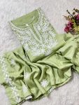 2FANCY PURE RAYON COTTON CHIKAKARI EMBROIDERY WORK KURTI PALAZZO SET OFFICE WERA WHOLESALE PRICE ETHNIC GARMENT (6)