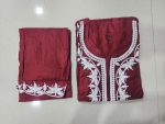 2NEW ARRIVAL RAYON EMBROIDERY WORK TOP BOTTOM SET CASUAL WEAR WHOLESALE PRICE ETHNIC GARMENT (10)