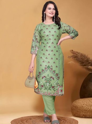 NEW ARRIVAL MUSLIN DIGITAL PRINTED TOP BOTTOM SET PISTA