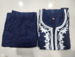 3NEW ARRIVAL RAYON EMBROIDERY WORK TOP BOTTOM SET CASUAL WEAR WHOLESALE PRICE ETHNIC GARMENT (7)