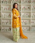 ATTRACTIVE CREPE SILK EMBROIDERY SEQUENCE WORK TOP PALAZZO WITH DUPATTA FESTIVE WEAR WHOLESALE PRICE ETHNIC GARMENT (10)