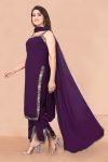 ATTRACTIVE GEORGETTE EMBROIDERY WORK TOP PENT WITH DUPATTA DAILY WEAR WHOLESALE PRICE ETHNICGARMENT (3)