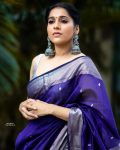 ATTRACTIVE SOFT LICHI SILK JACQUARD WORK SAREE WITH UNSTITCHED BLOUSE FEASTIVAL WEAR WHOLESALE PRICE ETHNICGARMENT (16)
