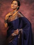 ATTRACTIVE SOFT LICHI SILK JACQUARD WORK SAREE WITH UNSTITCHED BLOUSE PARTY WEAR WHOLESALE PRICE ETHNIC GARMENT (47)