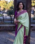 BOLLYWOOD BANARASI SOFT SILK WEAVING WORK SAREE WITH UNSTITCHED BLOUSE WEDDING WEAR WHOLESALE PRICE ETHNIC GARMENT (1)
