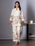 BOLLYWOOD COTTON SILK DIGITAL PRINT CO-ORD SET OFFICE WEAR WHOLESALE PRICE ETHNIC GARMENT (25)