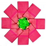 BOLLYWOOD LICHI SILK JACQUARD BORDER WORK SAREE WITH UNSTITCHED BLOUSE FESTIVE WEAR WHOLESALE PRICE ETHNIC GARMENT (5)