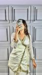 DESIGNER CHINON SILK GOTA LACE WORK TOP PALAZZO SET FESTIVE WEAR WHOLESALE PRICE ETHNIC GARMENT (2)
