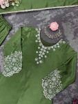 DESIGNER CHINON SILK THREAD WITH SEQUENCE WORK TOP PALAZZO WITH DUPATTA FESTIVE WEAR WHOLESALE PRICE ETHNIC GARMENT (3)