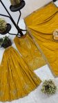 DESIGNER CREPE SILK EMBROIDERY AND SEQUENCE WORK WITH RIVETED MOTI WORK TOP PALAZZO WITH DUPATTA FESTIVE WEAR WHOLESALE PRICE ETHNIC GARMENT (14)