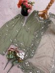 DESIGNER CREPE SILK EMBROIDERY SEQUENCE WORK TOP PALAZZO WITH DUPATTA FESTIVE WEAR WHOLESALE PRICE ETHNIC GARMENT (2)