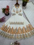 DESIGNER FRENCH CREPE EMBROIDERY SEQUENCE WORK TOP PALAZZO WITH DUPATTA FESTIVE WEAR WHOLESALE PRICE ETHNIC GARMENT (4)