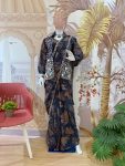 DESIGNER GEORGETTE DIGITAL PRINTED WITH EMBROIDERY WORK READY TO WEAR SAREE WITH BLOUSE AND KOTI PARTY WEAR WHOLESALE PRICE ETHNIC GARMENT (3)