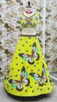 DESIGNER GEORGETTE EMBROIDERY SEQUENCE WORK LEHENGA CHOLI WITH DUPATTA FESTIVE WEAR WHOLESALE PRICE ETHNIC GARMENT (5)