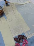 DESIGNER GEORGETTE EMBROIDERY SEQUENCE WORK WITH MOTI WORK TOP PALAZZO WITH DUPATTA FESTIVE WEAR WHOLESALE PRICE ETHNIC GARMENT (4)
