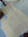 DESIGNER GEORGETTE EMBROIDERY SEQUENCE WORK WITH MOTI WORK TOP PALAZZO WITH DUPATTA FESTIVE WEAR WHOLESALE PRICE ETHNIC GARMENT (4)