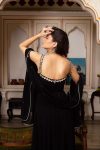 DESIGNER GEORGETTE HAND WORK WITH REAL MIRROR WORK TOP PALAZZO WITH DUPATTA PARTY WEAR WHOLESALE PRICE ETHNIC GARMENT (3)