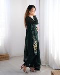 DESIGNER GEORGETTE THREAD AND SEQUENCE WORK WITH REAL MIRROR WORK TOP BOTTOM WITH DUPATTA FESTIVE WEAR WHOLESALE PRICE ETHNIC GARMENT (9)