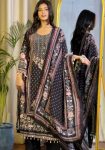 DESIGNER MUSLIN DIGITAL PRINT WITH HEAVY MIRROR WORK AND FANCY LATKAN WORK TOP BOTTOM WITH DUPATTA FESTIVE WEAR WHOLESALE PRICE ETHNIC GARMENT (8)