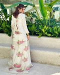 DESIGNER NATURAL CREPE EMBROIDERY SEQUENCE WORK TOP SHARAR WITH DUPATTA FESTIVE WEAR WHOLESALE PRICE ETHNIC GARMENT (3)