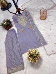 DESIGNER NATURAL CREPE SILK EMBROIDERY SEQUENCE WORK AND READY MADE LACE BORDER WITH HANDWORK TOP PALAZZO WITH DUPATTA FESTIVE WEAR WHOLESALE PRICE ETHNIC GARMENT (3)