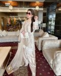 DESIGNER NATURAL SILK EMBROIDRY WORK WITH HEAVY PERAL MOTI HAND WORK TOP PALAZZO WITH DUPATTA FESTIVE WEAR WHOLESALE PRICE ETHNIC GARMENT (2)