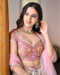 DESIGNER NET PRINTED WITH EMBROIDERY SEQUENCE WORK LEHENGA CHOLI WITH DUPATTA PARTY WEAR WHOLESALE PRICE ETHNIC GARMENT (3)