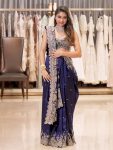 DESIGNER RANGOLI SILK CODING & SEQUENCE WORK SAREE WITH UNSTITCHED BLOUSE PURPLE