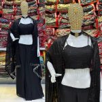 DESIGNER RANGOLI SILK THREAD SEQUENCE EMBROIDERY WORK SKIRT CHOLI WITH SHRUG PARTY WEAR WHOLESALE PRICE ETHNIC GARMENT (2)