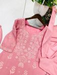 DESIGNER RAYON EMBROIDERY WORK TOP PALAZZO WITH DUPATTA FESTIVE WEAR WHOLESALE PRICE ETHNIC GARMENT (2)