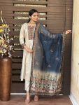 DESIGNER ROMAN SILK DIGITAL PRINTED TOP BOTTOM WITH DUPATTA FESTIVE WEAR WHOLESALE PRICE ETHNIC GARMENT (3)