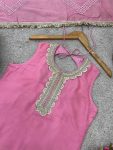 DESIGNER TABBY ORGANZA EMBROIDERY SEQUENCE WORK WITH MIRROR WORK TOP PALAZZO WITH DUPATTA FESTIVE WEAR WHOLESALE PRICE ETHNIC GARMENT (4)