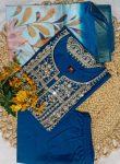 DESIGNER TAFFETA SILK EMBROIDERY JARI WORK TOP BOTTOM WITH DUPATTA FESTIVE WEAR WHOLESALE PRICE ETHNIC GARMENT (3)